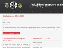 Tablet Screenshot of feuerwehr-walle.org
